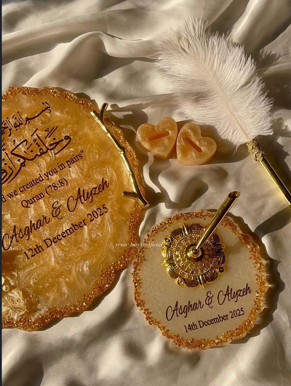 Ring Tray with matching pen set - Image 2