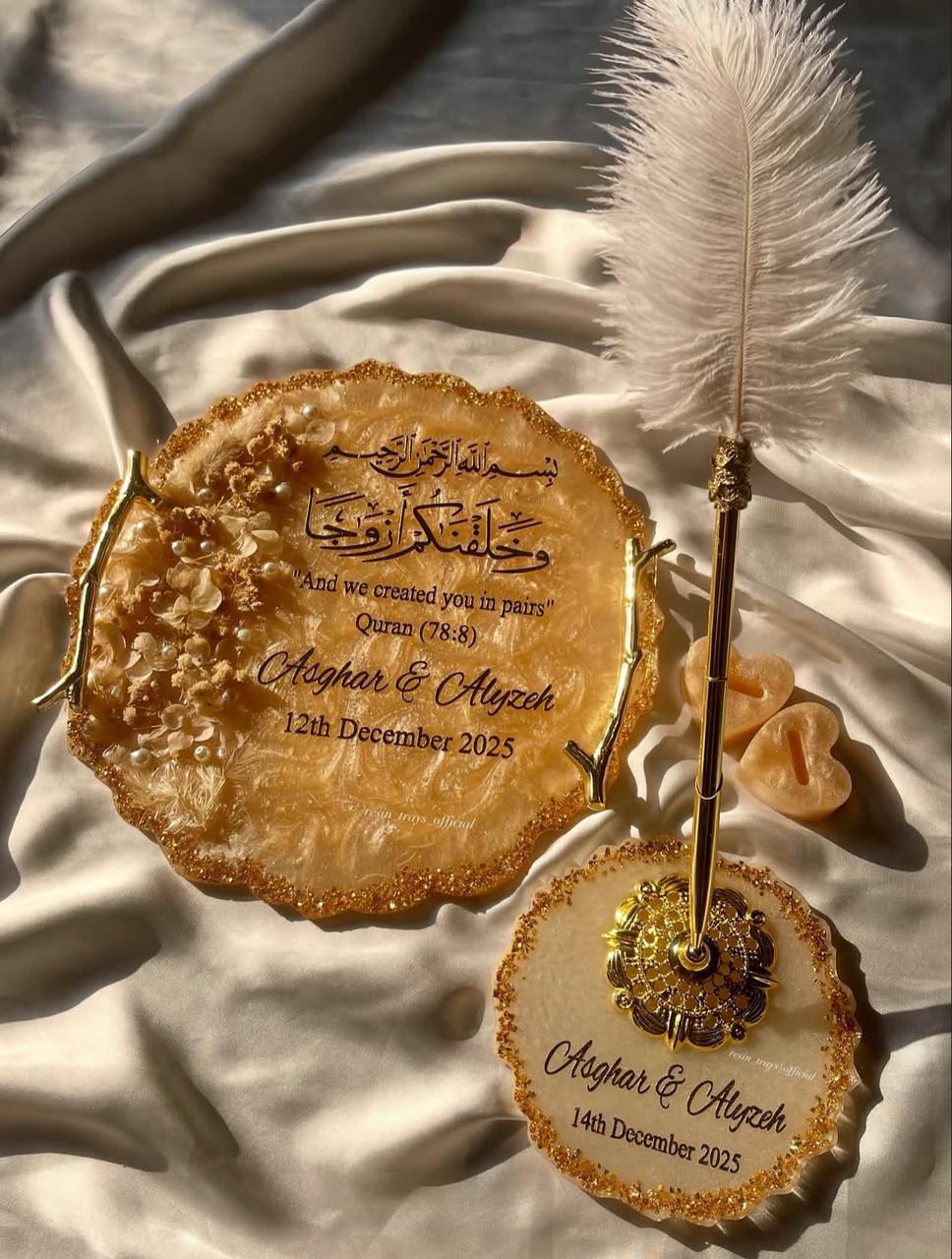 Ring Tray with matching pen set - Image 3